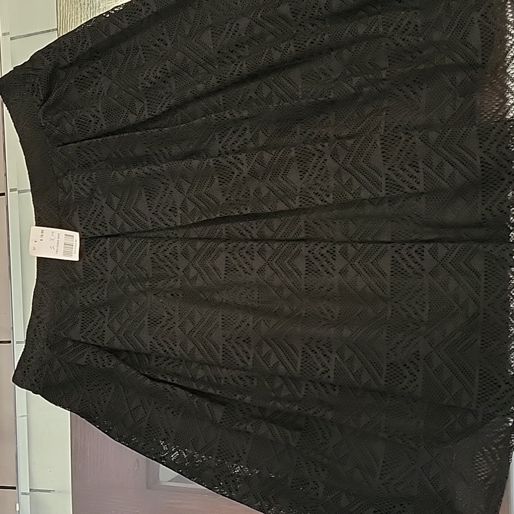 black lace skirt size 2XL